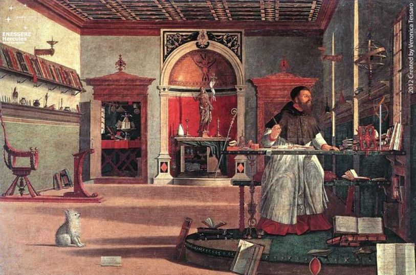 Vittore Carpaccio, Visione di sant'Agostino